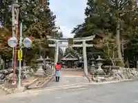 戸津神社の鳥居