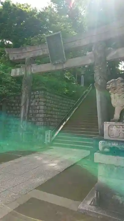 品川神社の鳥居