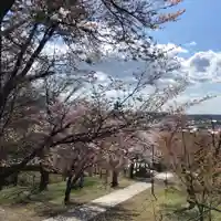 新得神社の自然