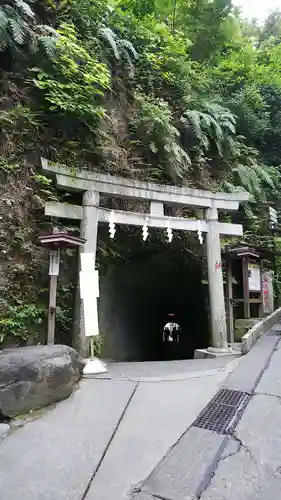 銭洗弁財天宇賀福神社の鳥居