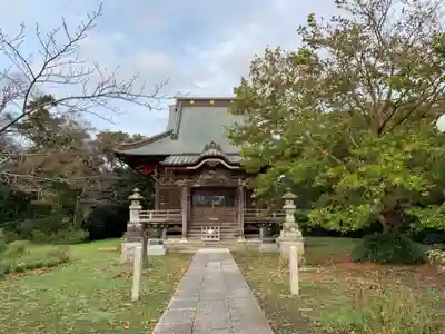 飯縄寺の本殿・本堂