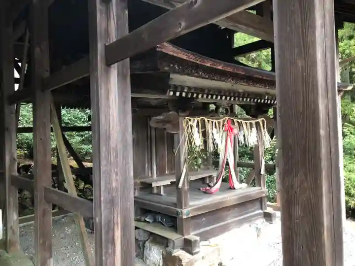 清瀧宮(西笠取清瀧宮)の末社・摂社