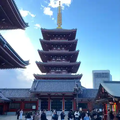 浅草寺の塔