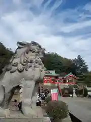 足利織姫神社の狛犬