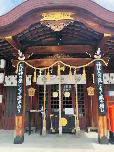 阿部野神社の本殿・本堂