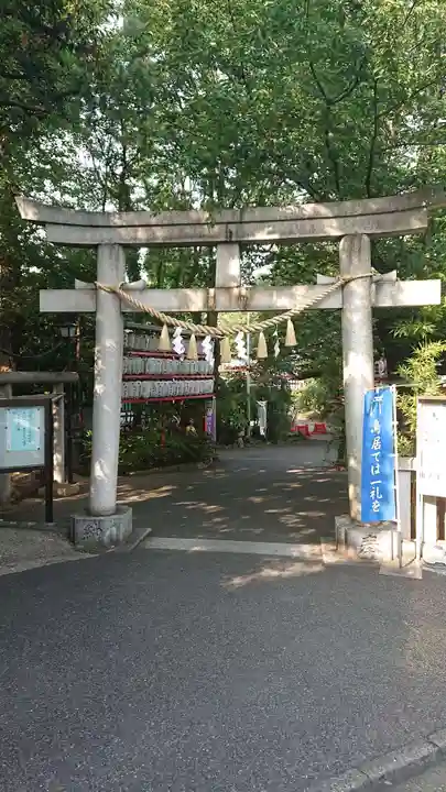 居木神社の鳥居