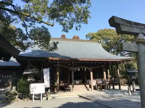 千栗八幡宮の本殿