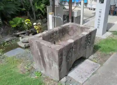 心月寺の手水舎