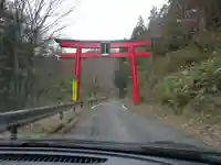 萬蔵稲荷神社の鳥居