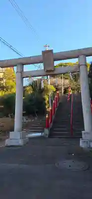 岡村天満宮の鳥居