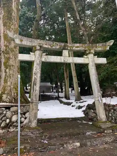 峯山神社の鳥居