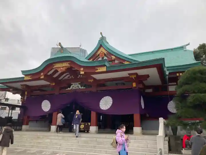 日枝神社の本殿・本堂