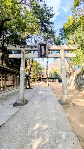 意富比神社の鳥居