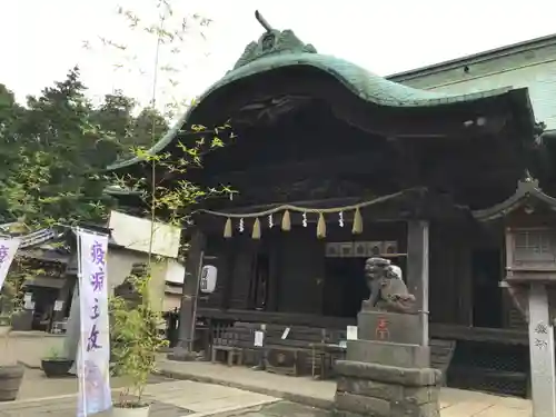 下総国三山　二宮神社の本殿・本堂