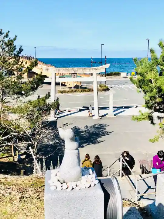 白兎神社の鳥居