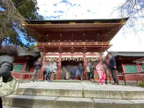 志波彦神社・鹽竈神社の山門・神門
