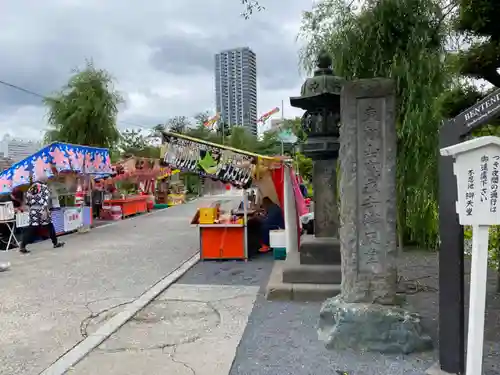 寛永寺不忍池弁天堂の庭園