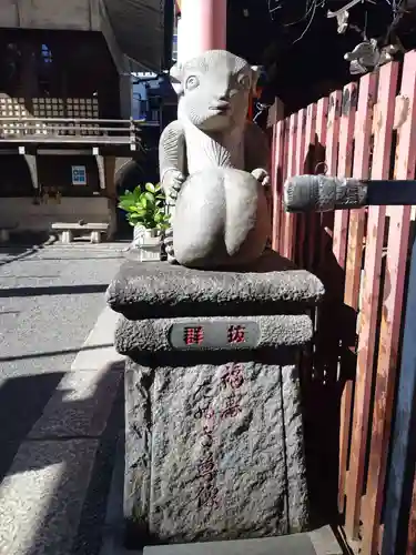 柳森神社の狛犬