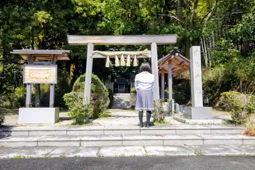 津椿神社の鳥居