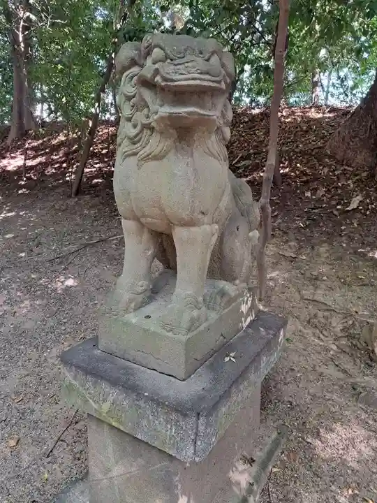 廣瀬大社の狛犬