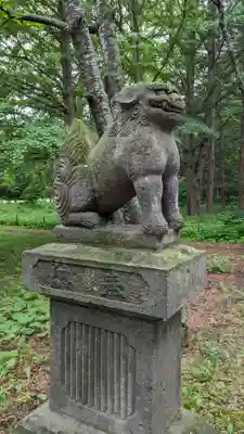 音更神社の狛犬