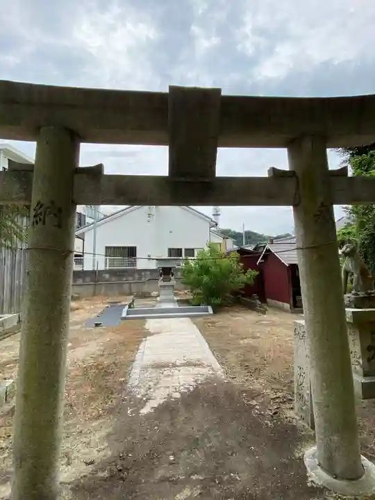 洲本八幡神社の鳥居
