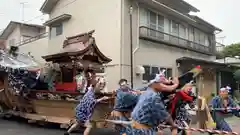 阿治古神社のお祭り