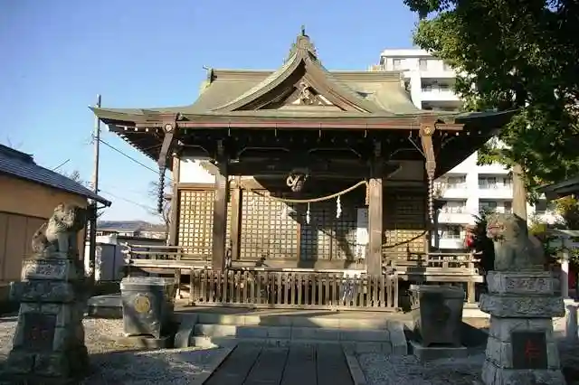 八幡神社の本殿・本堂