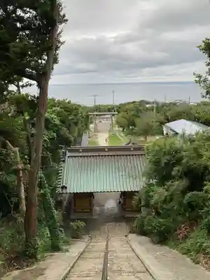 洲崎神社の山門・神門