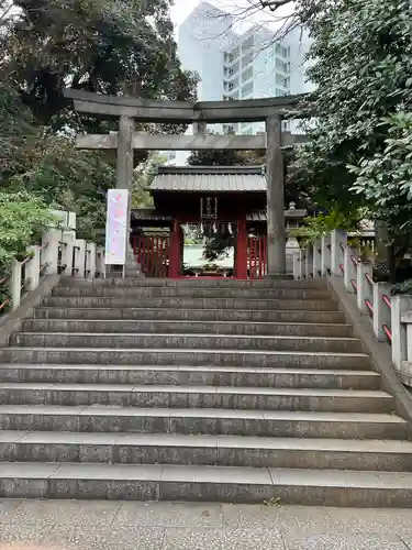 金王八幡宮の鳥居