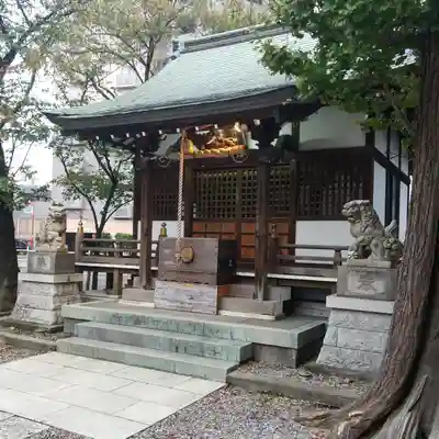 諏訪神社の本殿・本堂