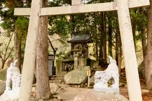 宮戸弁天　倭文神社境外末社(鳥取県)