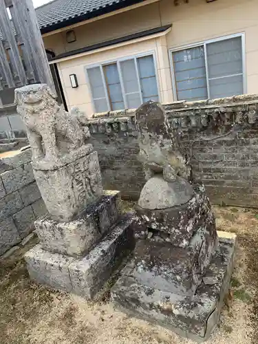 恵比寿神社の狛犬