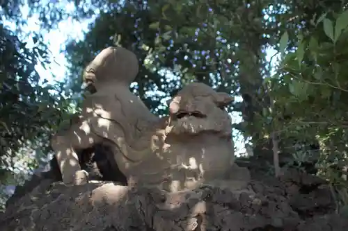 一山神社の狛犬