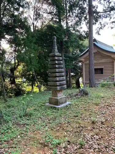 和田木神社の塔