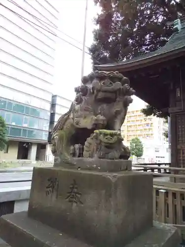 阿邪訶根神社の狛犬