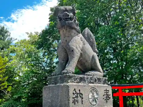 滝川神社の狛犬