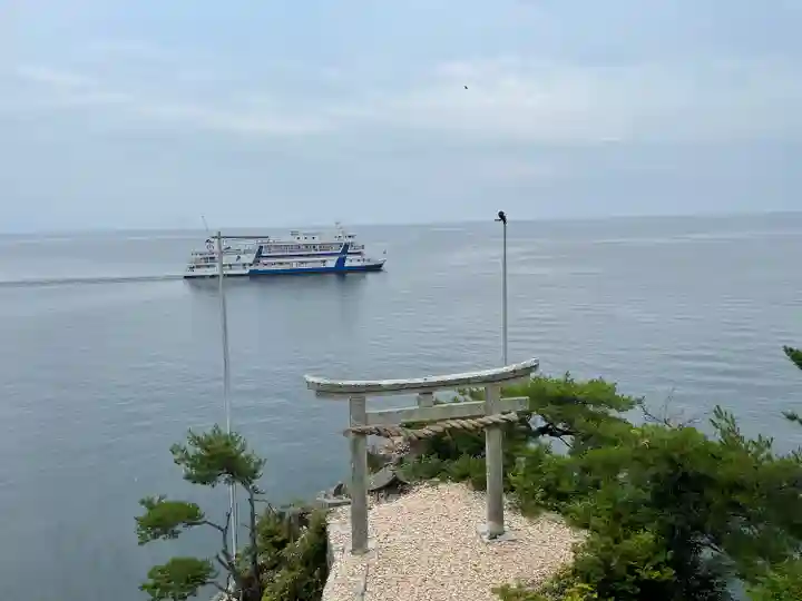 竹生島神社(都久夫須麻神社)の鳥居