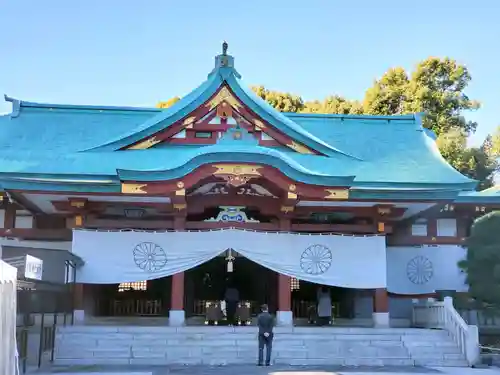 日枝神社の本殿・本堂