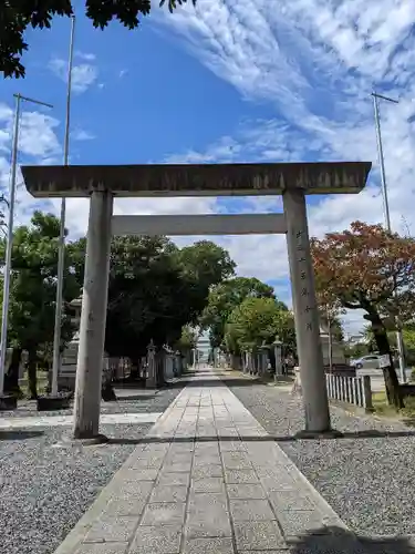 白山神社（二子町）の鳥居