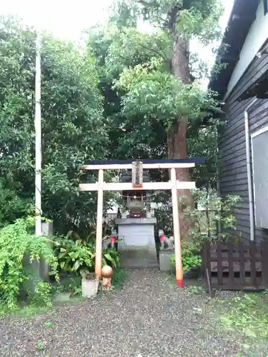 矢向日枝神社の鳥居