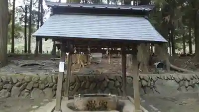都々古別神社(八槻)の手水舎