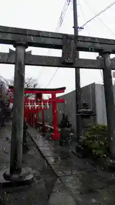 笠森稲荷神社の鳥居