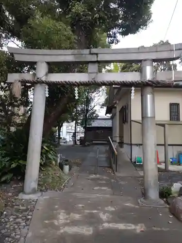 千勝浅間神社の鳥居