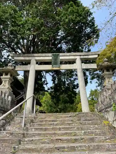 城上神社の鳥居