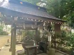 鳴雷神社の手水