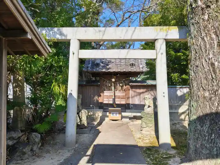 赤須賀神明社の鳥居