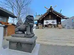 札幌諏訪神社の狛犬