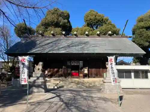 所澤神明社の本殿