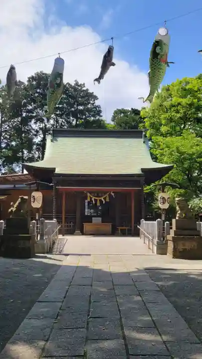 星川杉山神社の本殿・本堂